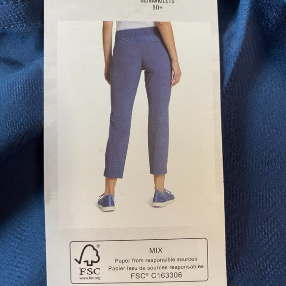 Eddie Bauer Pants - Eddie Bauer Departure Ankle Pants in BLUE Women's Size XXL